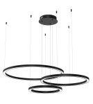 Lampy wiszące okręgi - Milagro Lampa wisząca GALAXIA BLACK 85W LED ML8789 - product 8