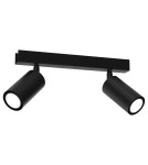 Milagro Lampa sufitowa HUDSON BLACK 2xGU10 MLP8795 Milagro Lampa sufitowa HUDSON BLACK 2xGU10 MLP8795