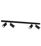 Milagro Lampa sufitowa HUDSON BLACK 4xGU10 MLP8797 Milagro Lampa sufitowa HUDSON BLACK 4xGU10 MLP8797