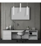 Lampy wiszące - Milagro Lampa wisząca HUDSON WHITE 3xGU10 MLP8799 - product 4