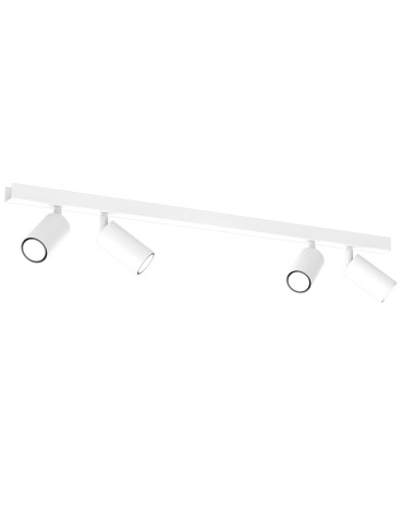 Milagro Lampa sufitowa HUDSON WHITE 4xGU10 MLP8804