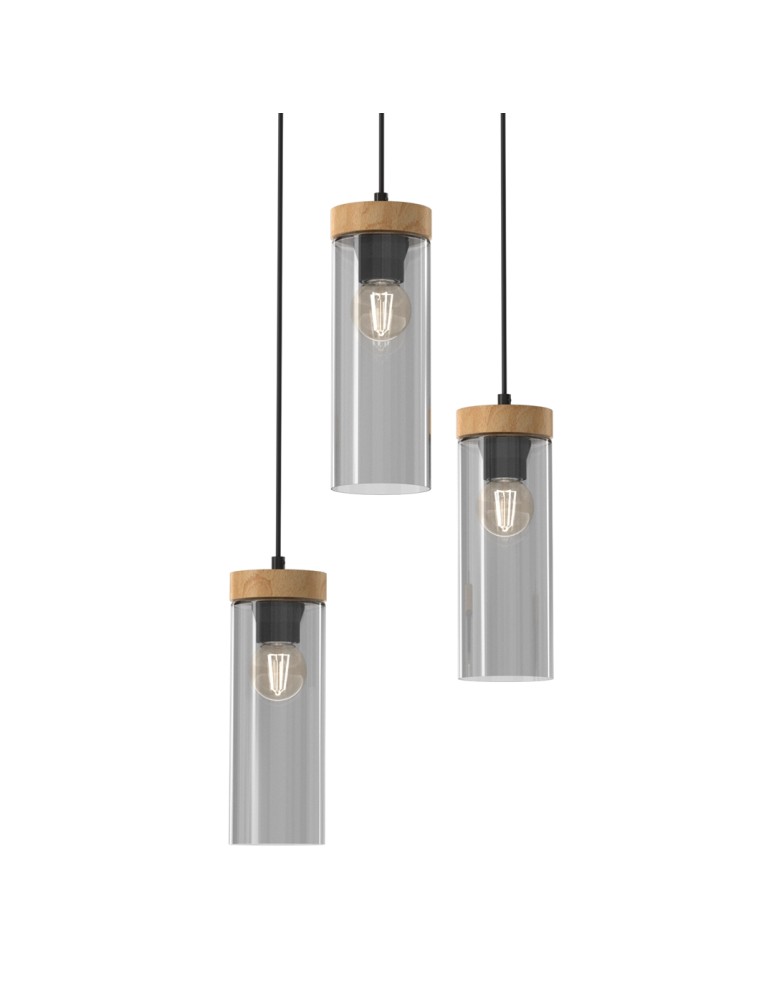 Milagro Lampa wisząca ELICA 3xE27 MLP8666 Milagro Lampa wisząca ELICA 3xE27 MLP8666