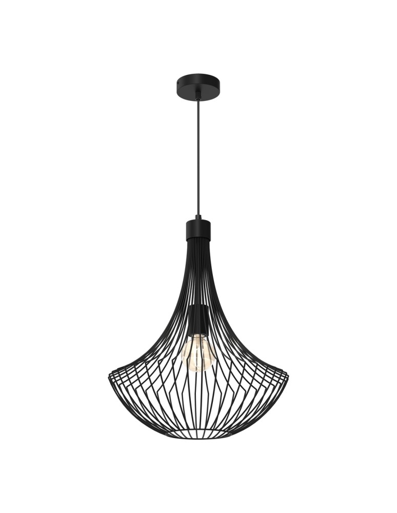 Milagro Lampa wisząca CESTA BLACK 1xE27 MLP8670 Milagro Lampa wisząca CESTA BLACK 1xE27 MLP8670