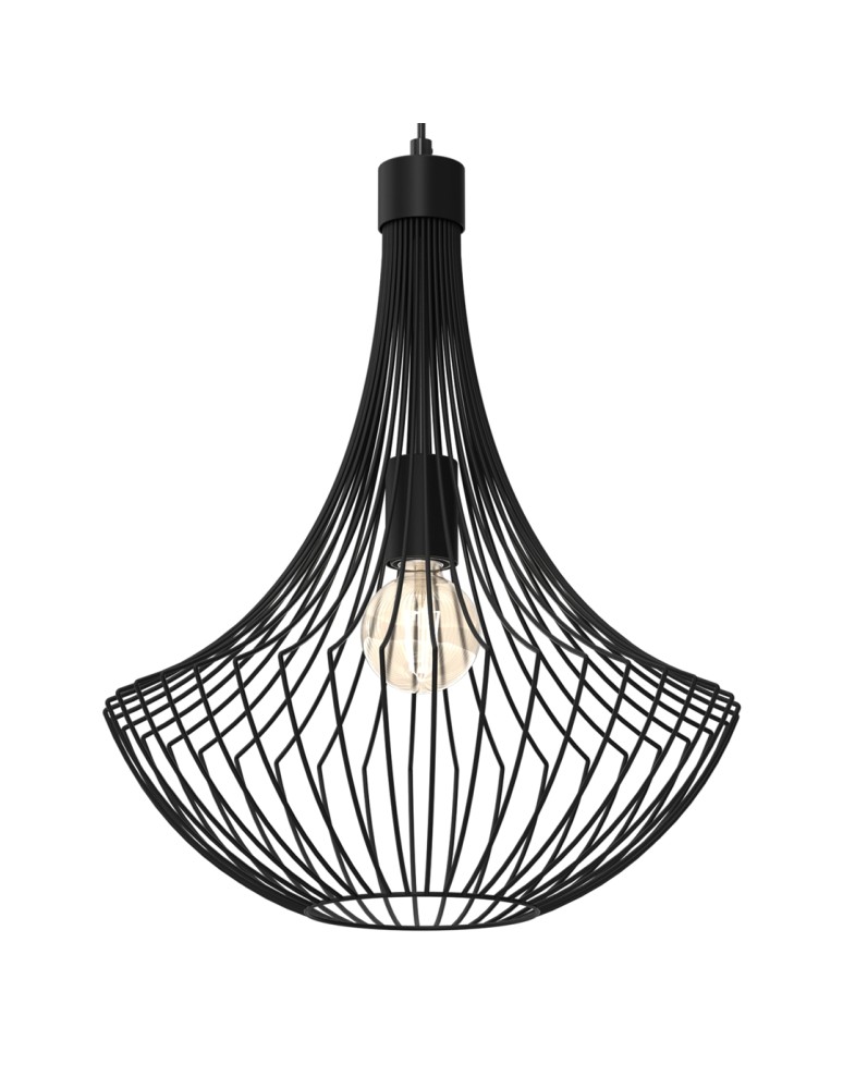 Milagro Lampa wisząca CESTA BLACK 1xE27 MLP8670 Milagro Lampa wisząca CESTA BLACK 1xE27 MLP8670