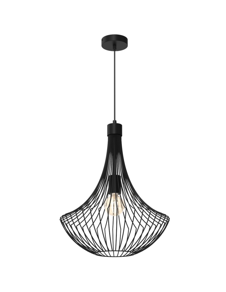 Milagro Lampa wisząca CESTA BLACK 1xE27 MLP8670 Milagro Lampa wisząca CESTA BLACK 1xE27 MLP8670