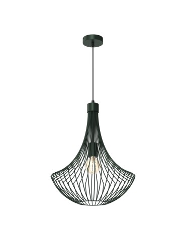 Milagro Lampa wisząca CESTA GREEN 1xE27 MLP8672