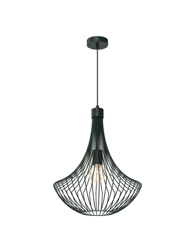 Milagro Lampa wisząca CESTA GREEN 1xE27 MLP8672 Milagro Lampa wisząca CESTA GREEN 1xE27 MLP8672