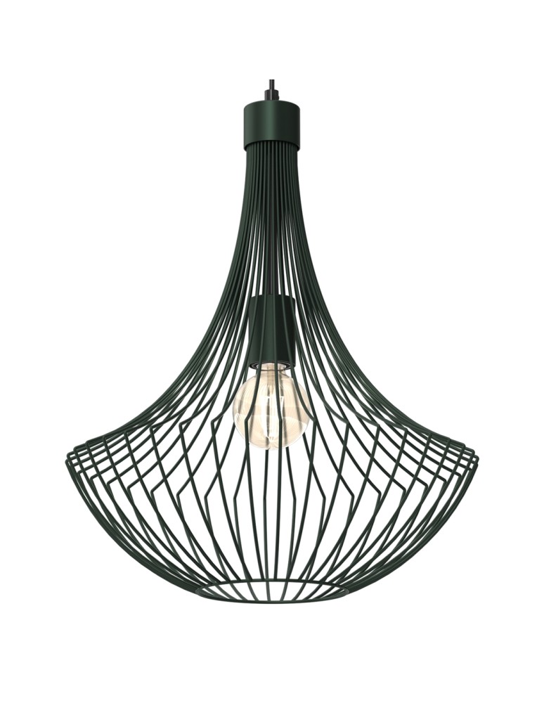 Milagro Lampa wisząca CESTA GREEN 1xE27 MLP8672 Milagro Lampa wisząca CESTA GREEN 1xE27 MLP8672