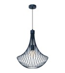 Lampy wiszące niebieskie - Milagro Lampa wisząca CESTA NAVY BLUE 1xE27 MLP8673 - product 6