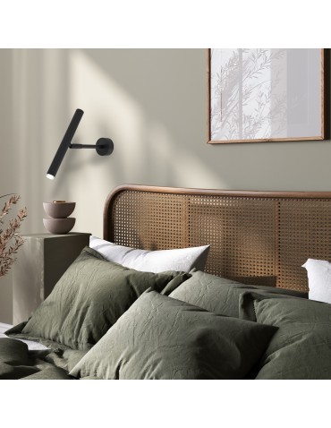 Milagro Kinkiet MONZA BLACK / GOLD 1xG9 max 8W LED MLP8837 - produkt 2