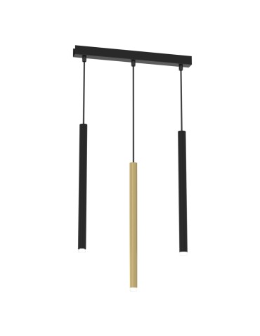 Milagro Lampa wisząca MONZA BRASS 3xG9 max 8W LED MLP8841