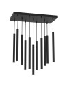 Milagro Lampa wisząca MONZA BLACK 11xG9 max 8W LED MLP8844