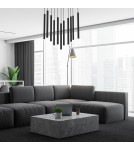 Milagro Lampa wisząca MONZA BLACK 11xG9 max 8W LED MLP8844 Milagro Lampa wisząca MONZA BLACK 11xG9 max 8W LED MLP8844