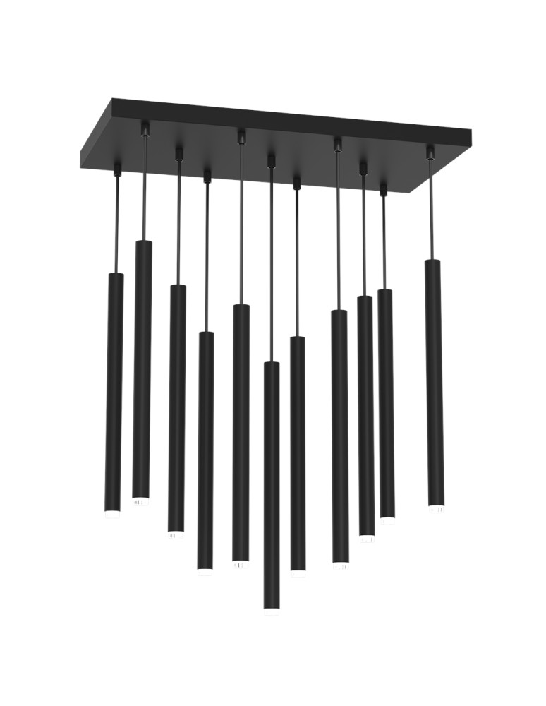 Milagro Lampa wisząca MONZA BLACK 11xG9 max 8W LED MLP8844 Milagro Lampa wisząca MONZA BLACK 11xG9 max 8W LED MLP8844