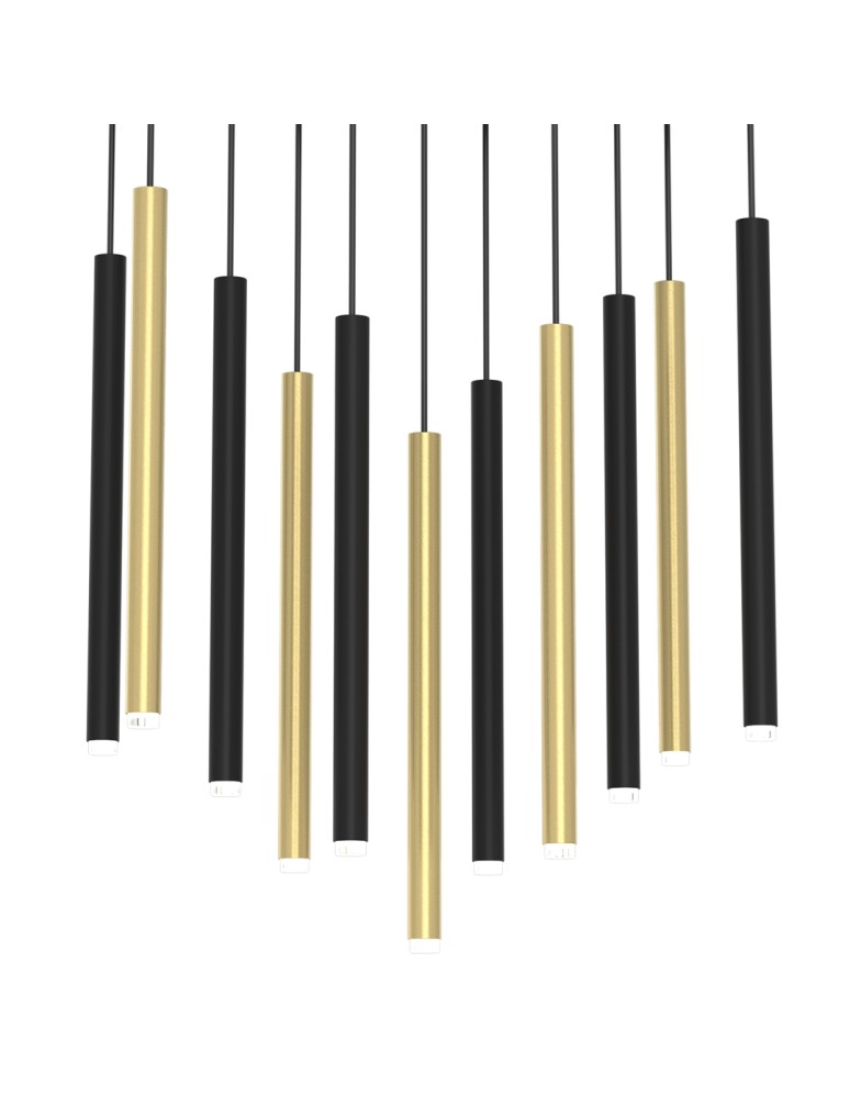 Milagro Lampa wisząca MONZA BRASS 11xG9 max 8W LED MLP8845 Milagro Lampa wisząca MONZA BRASS 11xG9 max 8W LED MLP8845