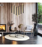Milagro Lampa wisząca MONZA BRASS 11xG9 max 8W LED MLP8845 Milagro Lampa wisząca MONZA BRASS 11xG9 max 8W LED MLP8845