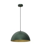 Lampy wiszące zielone - Milagro Lampa wisząca BETA GREEN/GOLD 1xE27 35cm MLP8286 - product 1