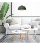 Lampy wiszące zielone - Milagro Lampa wisząca BETA GREEN/GOLD 1xE27 35cm MLP8286 - product 3