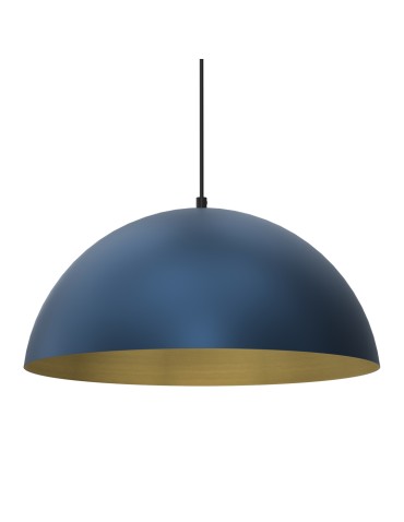 Milagro Lampa wisząca BETA NAVY BLUE/GOLD 1xE27 45cm MLP8289 - produkt 2