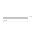 Lampy sufitowe nowoczesne - Milagro Lampa sufitowa LUNGO 1xT8 9W LED MLP8909 - product 4