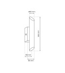 Kinkiety - Milagro Kinkiet CORTE 2xGU10 MLP8827 - product 4