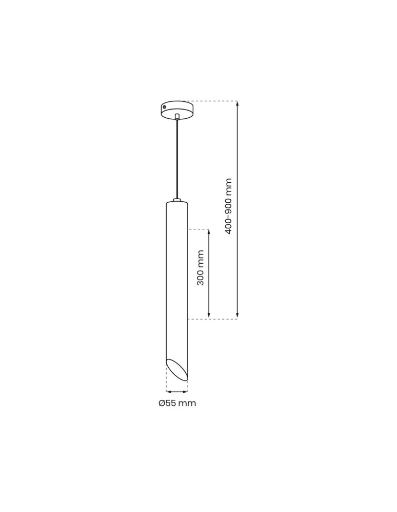 Milagro Lampa wisząca CORTE 1xGU10 MLP8828 Milagro Lampa wisząca CORTE 1xGU10 MLP8828