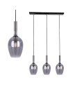 Milagro Lampa wisząca LUGANO SMOKED 3xE14 ML8814