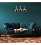 Lampy wiszące - Milagro Lampa wisząca LUGANO GOLD 3xE14 ML8816 - product 5