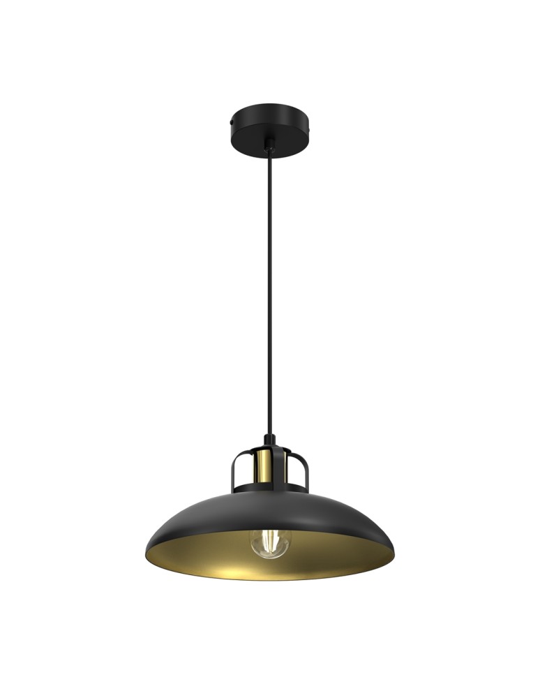 Milagro Lampa wisząca FELIX BLACK/GOLD 1xE27 MLP8906 Milagro Lampa wisząca FELIX BLACK/GOLD 1xE27 MLP8906