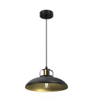 Milagro Lampa wisząca FELIX BLACK/GOLD 1xE27 MLP8906 Milagro Lampa wisząca FELIX BLACK/GOLD 1xE27 MLP8906