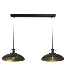 Milagro Lampa wisząca FELIX BLACK/GOLD 2xE27 MLP8907 Milagro Lampa wisząca FELIX BLACK/GOLD 2xE27 MLP8907