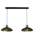 Milagro Lampa wisząca FELIX BLACK/GOLD 2xE27 MLP8907 Milagro Lampa wisząca FELIX BLACK/GOLD 2xE27 MLP8907