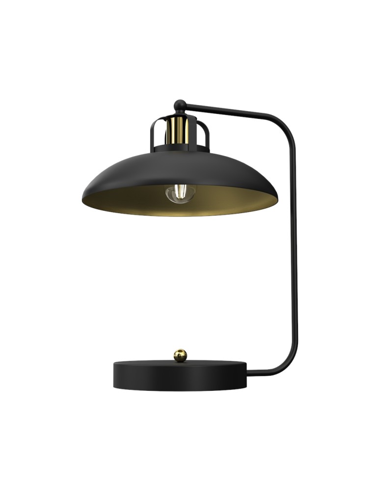 Milagro Lampka biurkowa FELIX BLACK/GOLD 1xE27 MLP8908 Milagro Lampka biurkowa FELIX BLACK/GOLD 1xE27 MLP8908