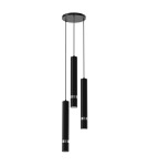 Lampy wiszące - Milagro Lampa wisząca JOKER BLACK 3xGU10 MLP8916 - product 1