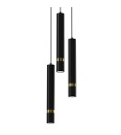 Milagro Lampa wisząca JOKER BLACK/GOLD 3xGU10 MLP8918 Milagro Lampa wisząca JOKER BLACK/GOLD 3xGU10 MLP8918
