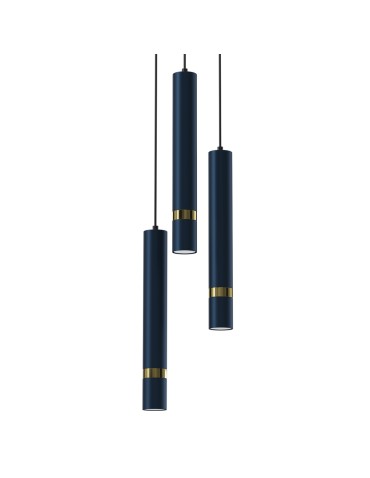 Milagro Lampa wisząca JOKER NAVY BLUE/GOLD 3xGU10 MLP8920 - product 2