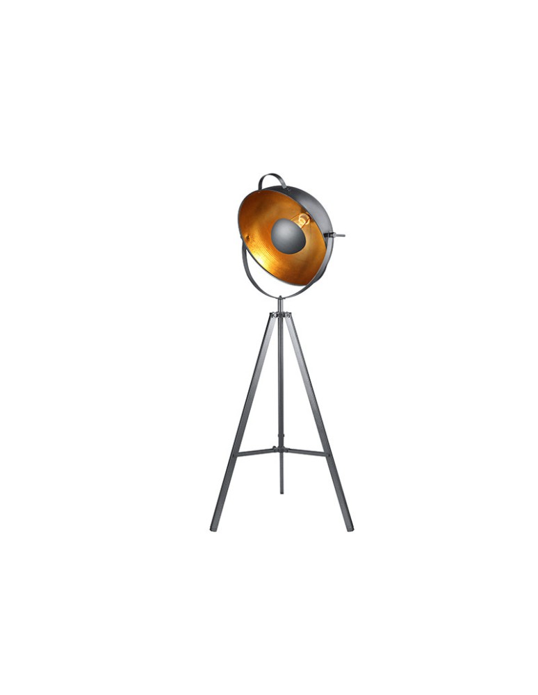Lampy podłogowe trójnóg - Azzardo TOMA FLOOR BLACK 1xE27 Podłogowa Czarny AZ2379 - produkt kolory-swiatla.pl 1