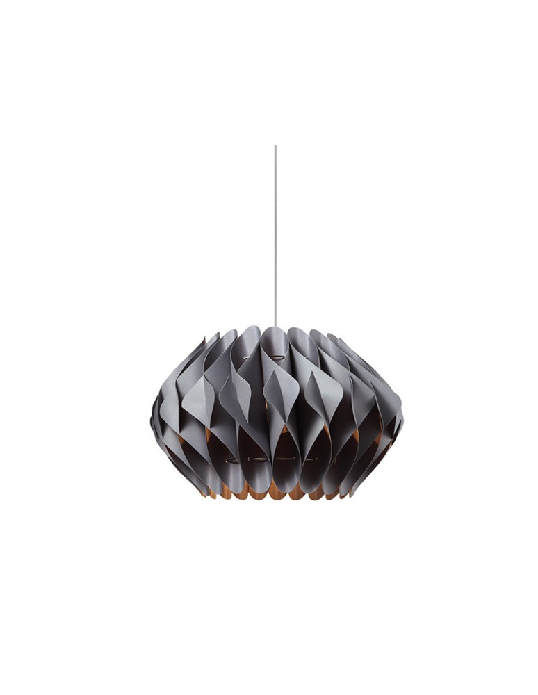 Lampy wiszące - Azzardo RUBEN L GREY 3xE27 Wisząca Szary AZ2383 - produkt kolory-swiatla.pl 1