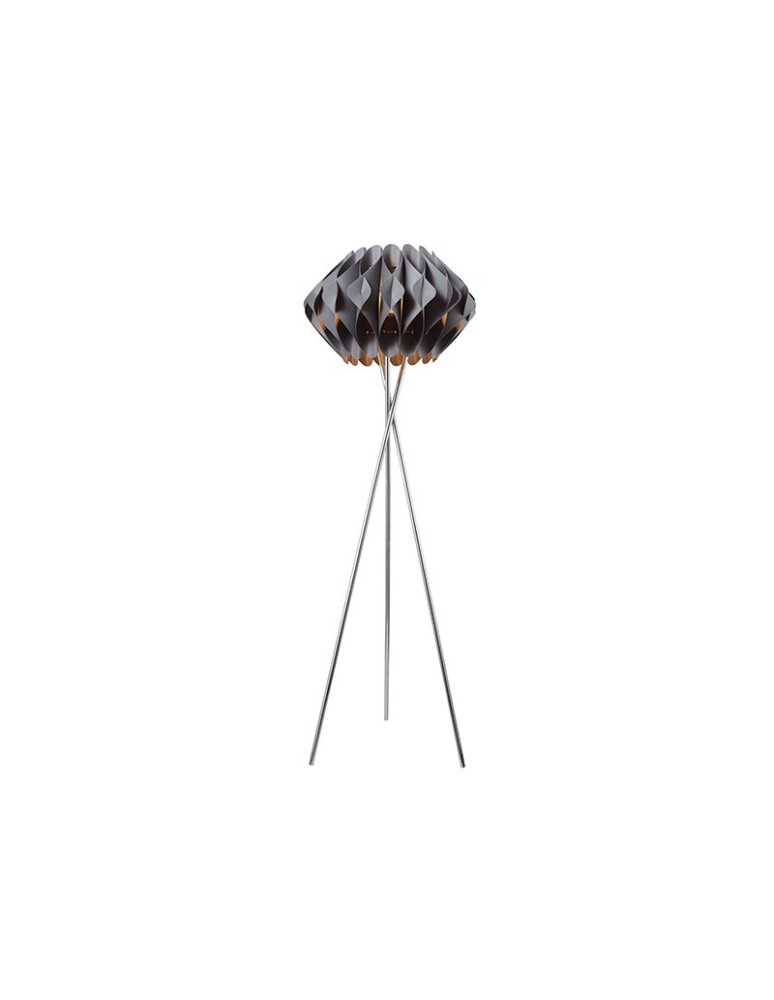 Lampy podłogowe trójnóg - Azzardo RUBEN FLOOR GREY 1xE27 Podłogowa Szary AZ2405 - produkt kolory-swiatla.pl 1