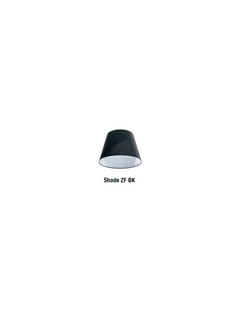 AZzardo ZYTA M ALU 1xE27 AZ2304 + Abażur 20cm