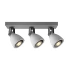 Lampy sufitowe reflektory - Azzardo BREMEN 3 3xGU10 Sufitowa Szary AZ2371 - product 1