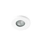 Lampy podtynkowe hermetyczne - Azzardo OSCAR IP44 WHITE 1xGU10 Wpuszczana Biały IP44 AZ1714 - product 1