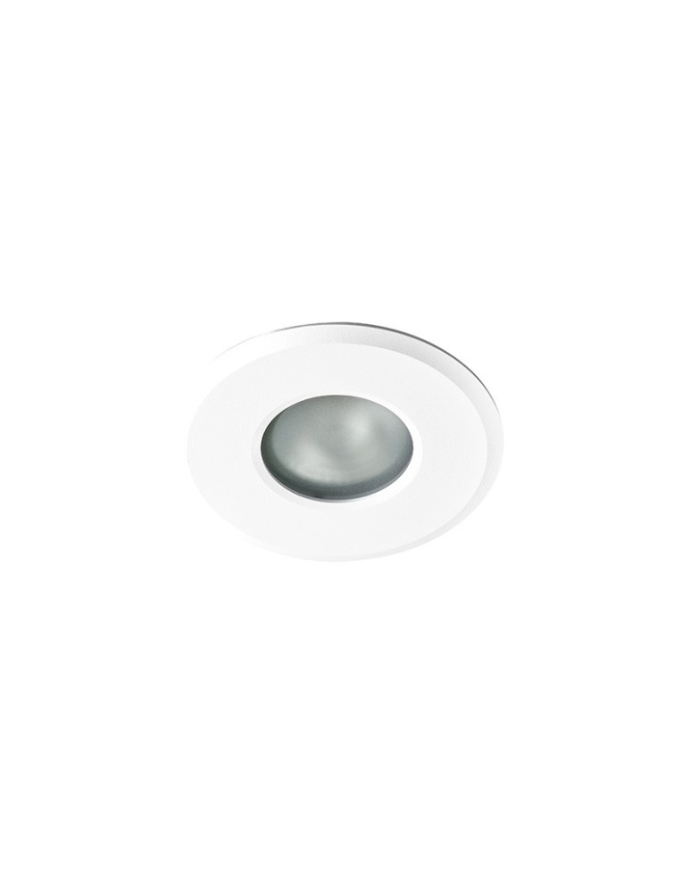Lampy podtynkowe hermetyczne - Azzardo OSCAR IP44 WHITE 1xGU10 Wpuszczana Biały IP44 AZ1714 - produkt kolory-swiatla.pl 1
