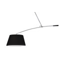 Lampy wiszące z abażurem - AZzardo Barcelona Wisząca Czarny 1xE27 MD2355-LA BK - product 1