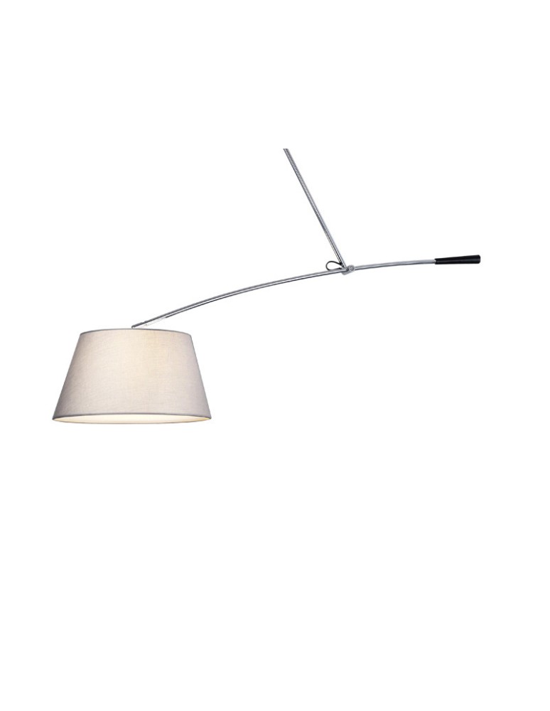 Lampy wiszące z abażurem - AZzardo Barcelona Wisząca Biały 1xE27 AZ2288+AZ2592 - produkt kolory-swiatla.pl 1