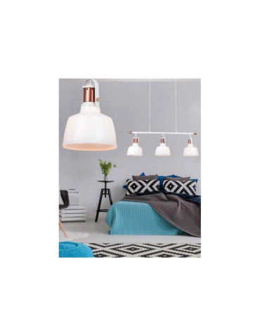 Azzardo DARLING 1 GLASS 1xE27 Wisząca Biały AZ2143 - produkt 2