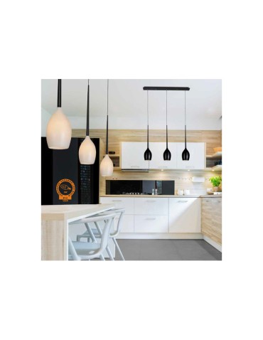 Azzardo IZZA 3 SHINY WHITE 3xE14 Wisząca Biały Połysk AZ2320 - produkt 2