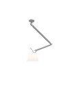 AZzardo ZYTA S 1xE27 ALU AZ2298 + Abażur 20cm wisząca