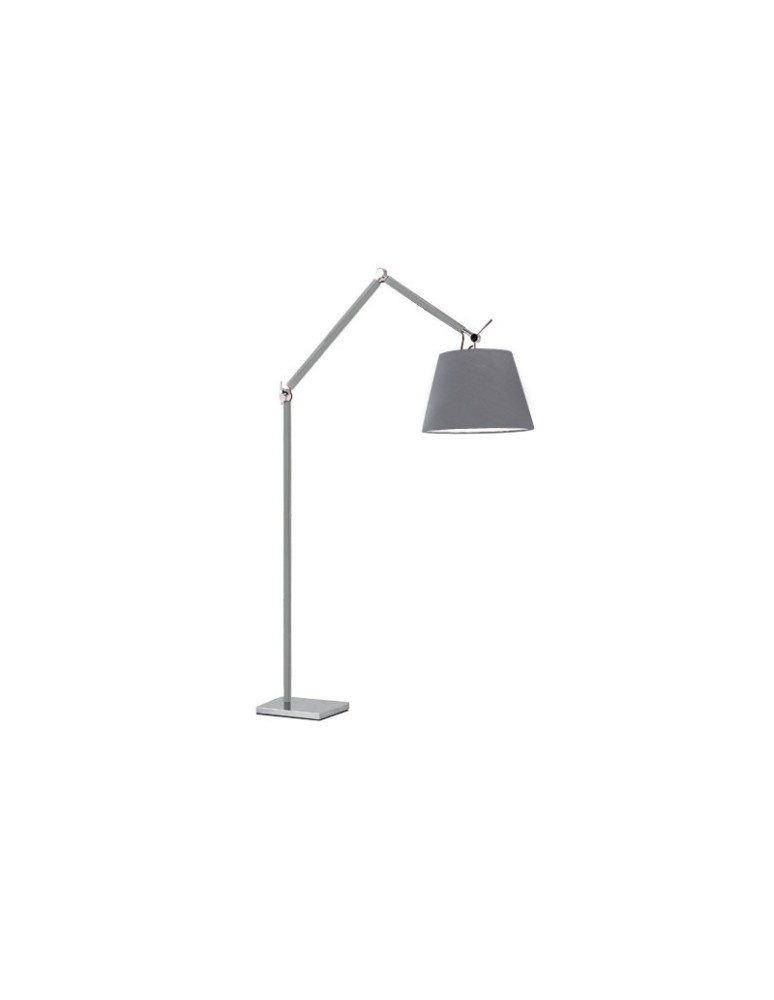 AZzardo ZYTA FLOOR Podłogowa Alu/GR 1xE27 ML2300-L Alu/GR