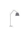 AZzardo ZYTA FLOOR Podłogowa Alu/GR 1xE27 ML2300-L Alu/GR